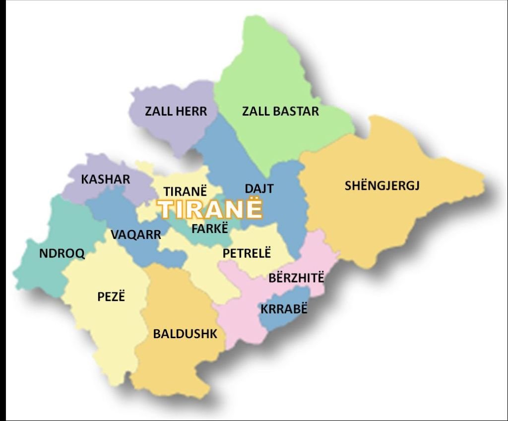Njësitë Bashkiake të Tiranës